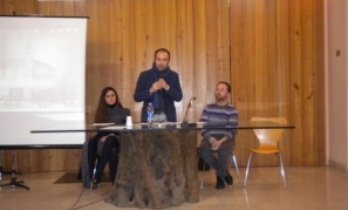 Il presidente Vito Ventrella con alcuni tecnici dell'associazione
